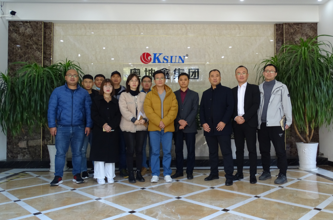 喜訊：三贏科技來公司參觀考察，并建立長久的合作關(guān)系！