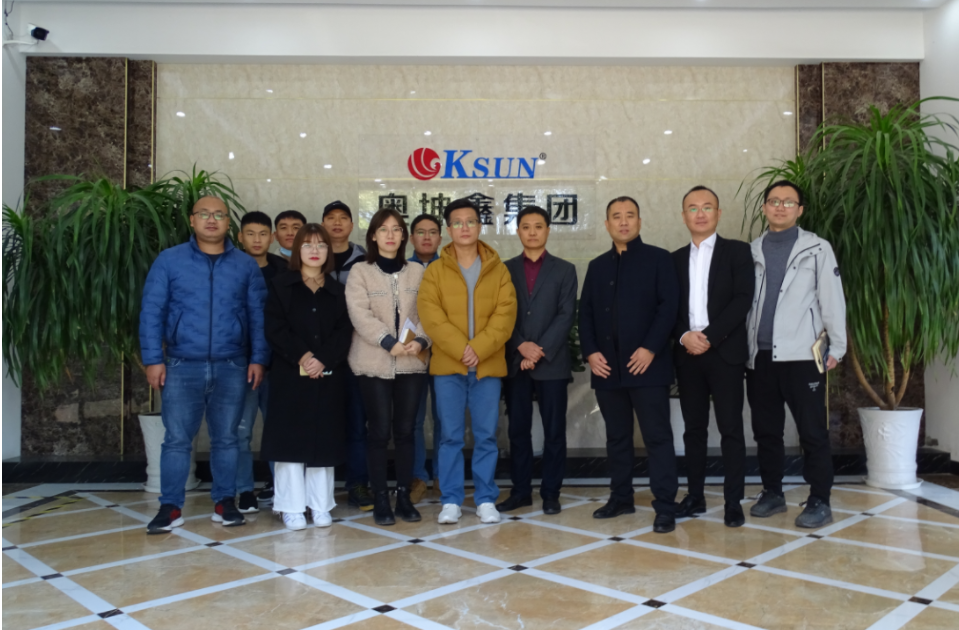 喜訊：三贏科技來公司參觀考察，并建立長久的合作關(guān)系！